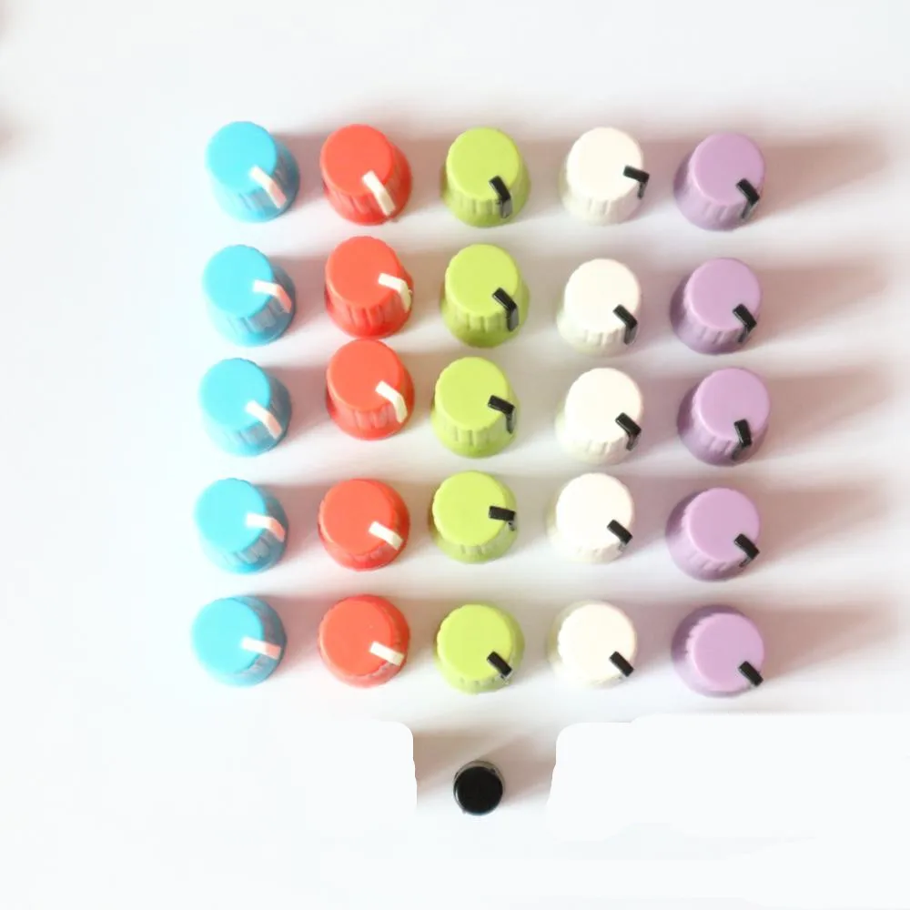 25 шт./лот красочная Вращающаяся ручка управления подходит для Pioneer XDJ RX R1 RZ AERO DJM T1 S9