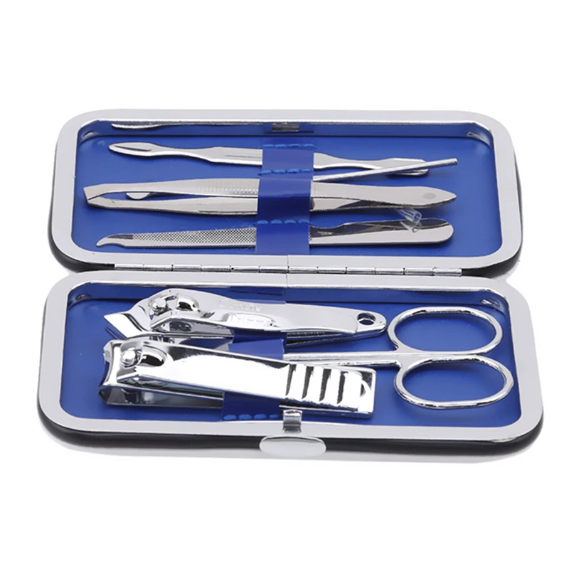 1 набор из нержавеющей стали маникюрных инструментов кусачки для ногтей ножниц