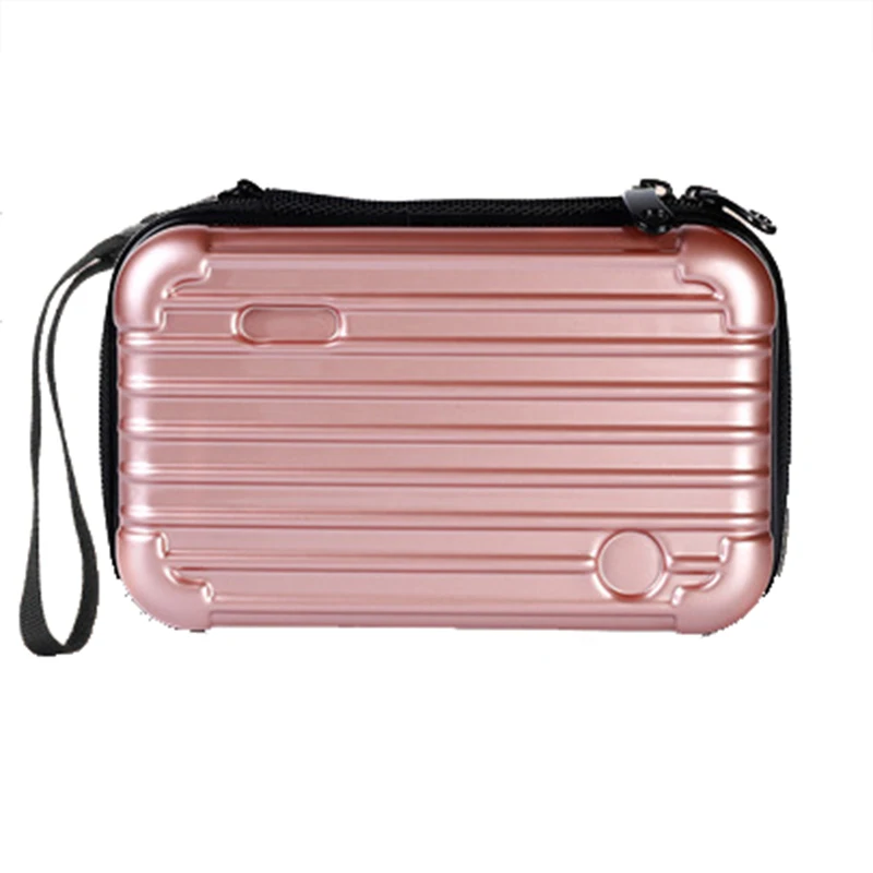 Дорожная косметичка для макияжа портативная коробка хранения мелких предметов