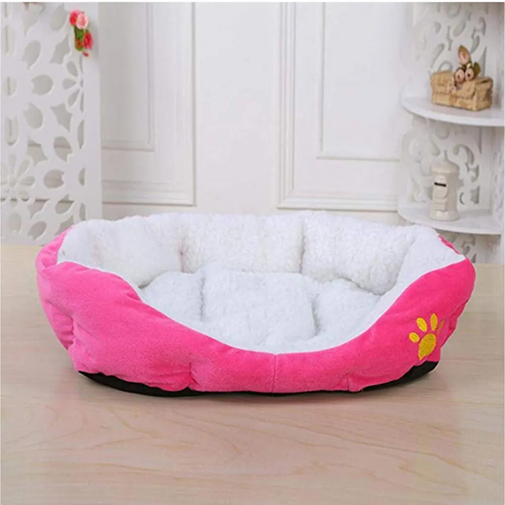 

Pet Cushion Puppy Dog Cat Kitten Super Soft Small Dog Rest Blanket Winter Warm Sleeping Bed House Plush Nest Pad Mat Pads