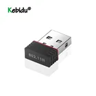 Сетевая мини-карта KEBIDU 150 Мбитс, USB 2,0, Wi-Fi, беспроводной адаптер, сетевая LAN-карта 802,11 ngb RTL8188, адаптер для настольного ПК