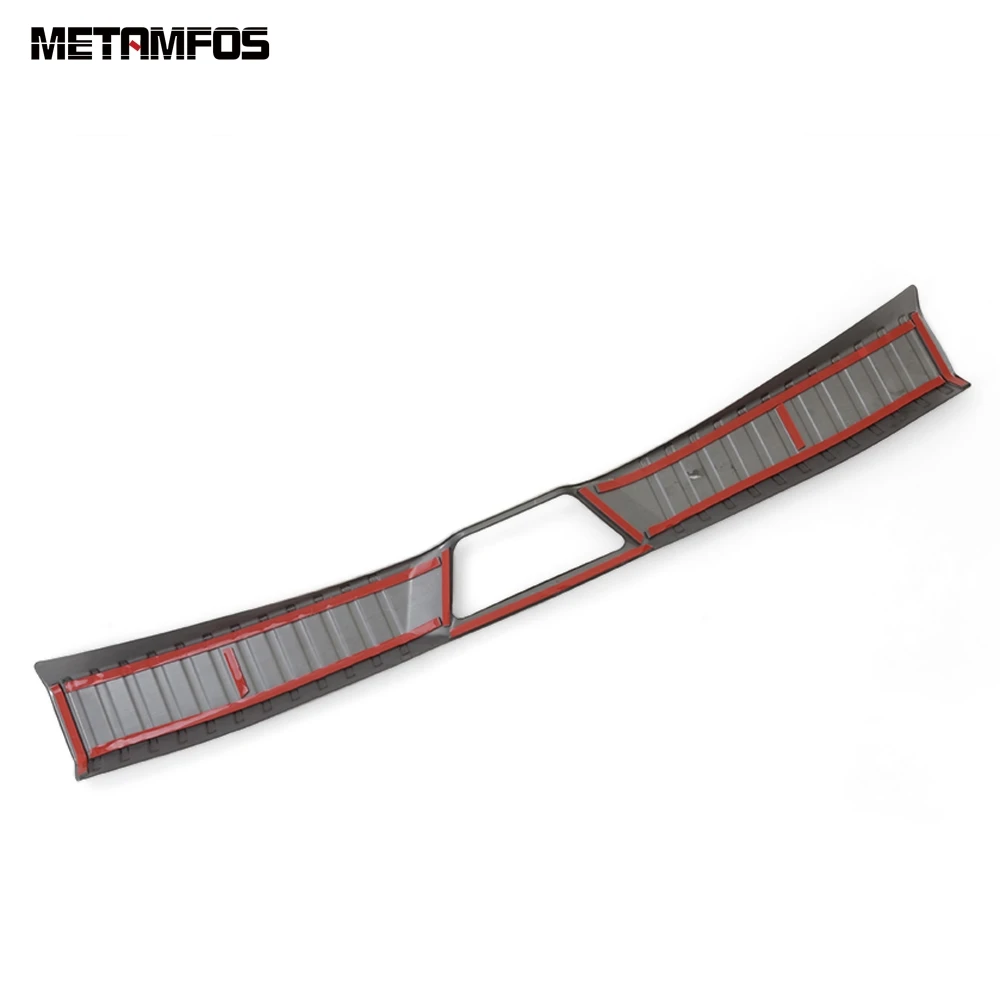 For Mazda CX-3 CX3 2015-2019 2020 Inner Rear Trunk Bumper Foot Plate Tail Door Sill Scuff Guard Sticker Accessories Car Styling |