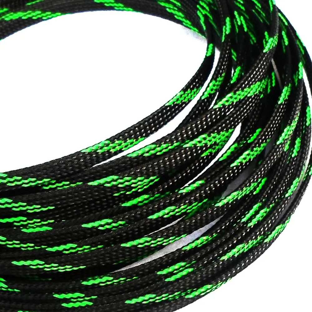 13mm/5mm/10mm PET Expandable braided cable sleeve for wire protection nylon insulated sheath protective | Электроника