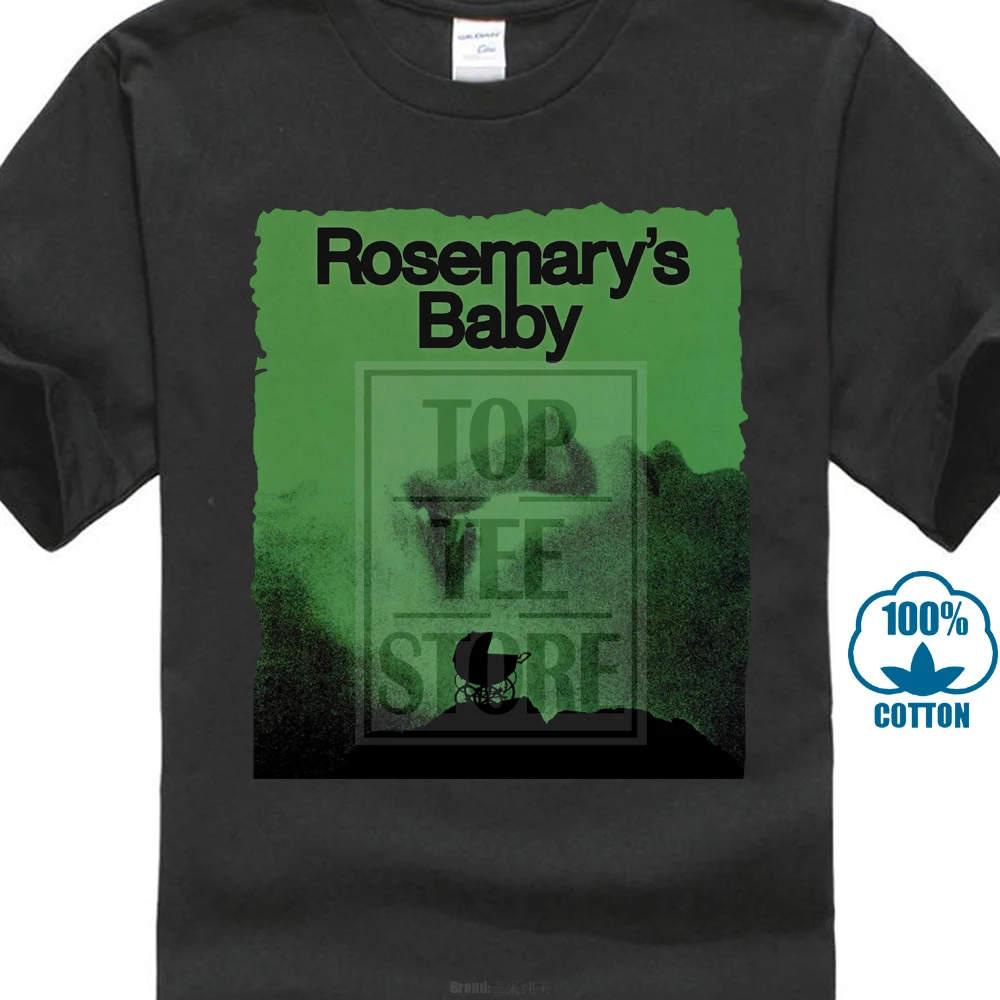 

Rosemary S Baby V2 Movie Poster 1968 T Shirt Red White Black All Sizes S 4Xl