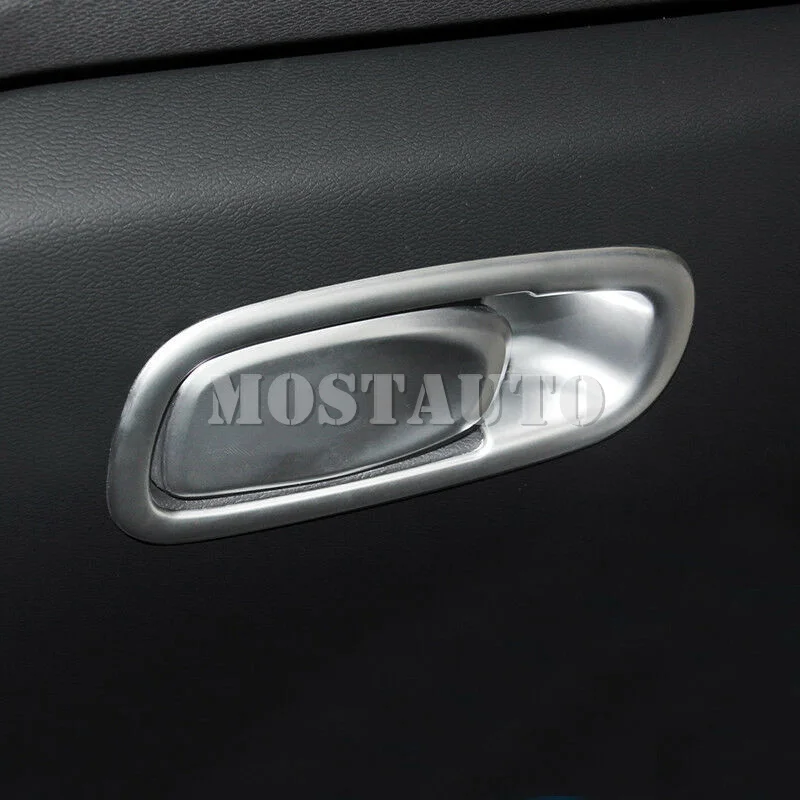 Матовая Внутренняя Ручка для хранения рамка Volvo XC60 второго поколения 2018-2021 2 шт.