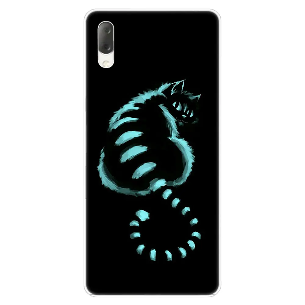 004 Алиса в стране чудес жесткий чехол для Sony Xperia L1 L2 L3 X XA XA1 XA2 XA3 ультра 10 плюс E5 XZ XZ1 XZ2 компактный XZ3 XZ5 2 20 крышка - Цвет: 004