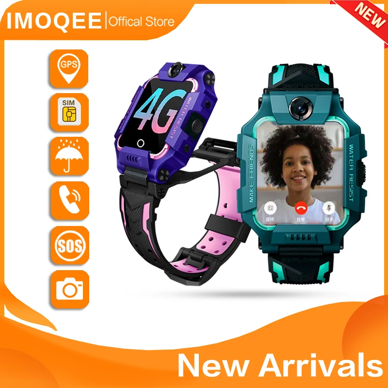 

Y99B Smart Watch Kids 4G GPS+LBS Location SIM Dual Camera 360-degree Rotation Smartwatch Smart clock Phone watches band