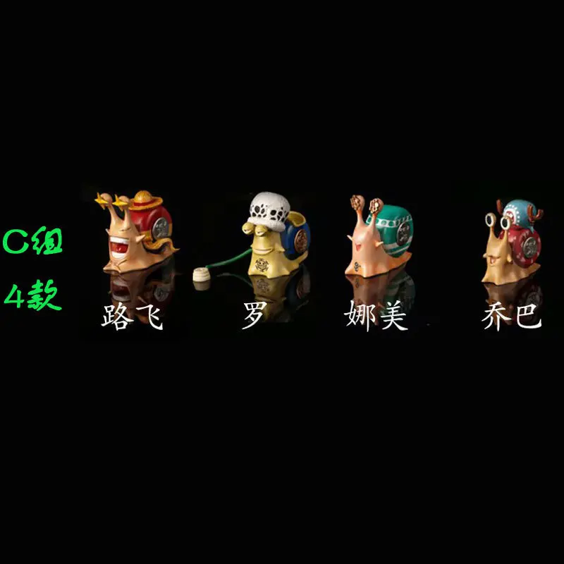 Экшн-фигурка из аниме One Piece Зоро Луффи Ace Sanji Chopper Law Nami Usopp Robin Фрэнки ПВХ Den Mushi