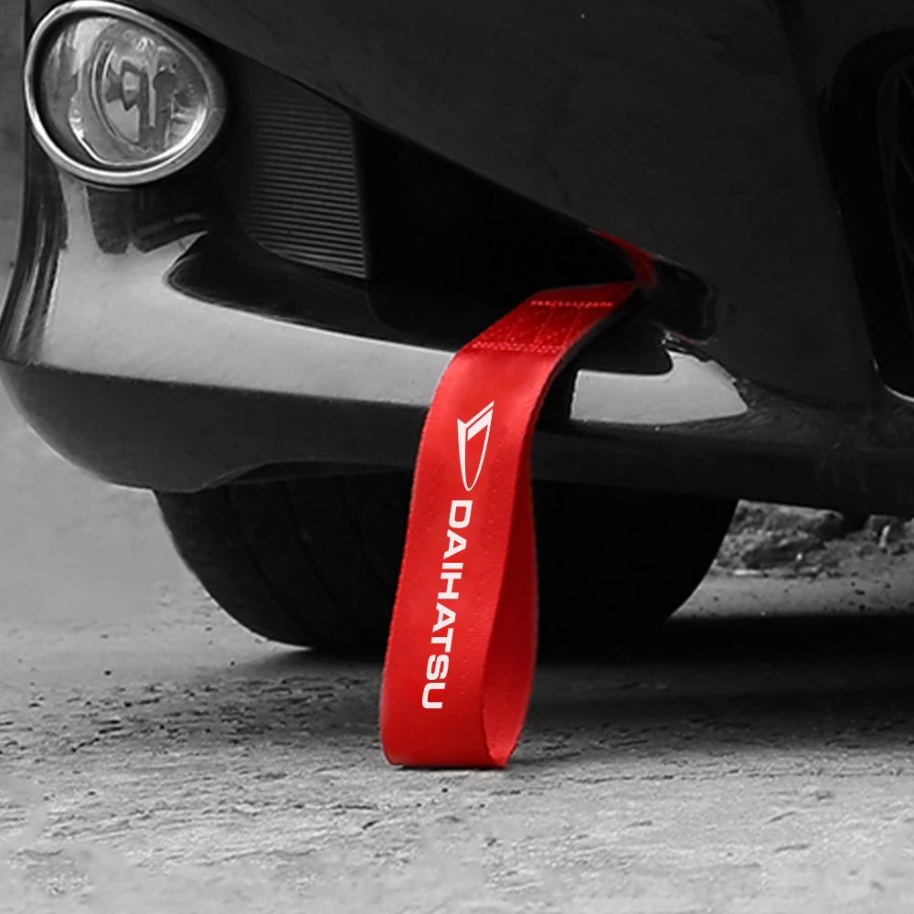Автомобильный буксировочный трос прицеп гоночный ремешок для Daihatsu Sirion Feroza