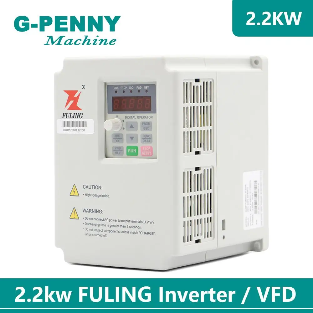 Драйвер частоты 220 В 380 1000 кВт VFD высокочастотный инвертор Гц вход 1HP/3HP выход 3HP CNC