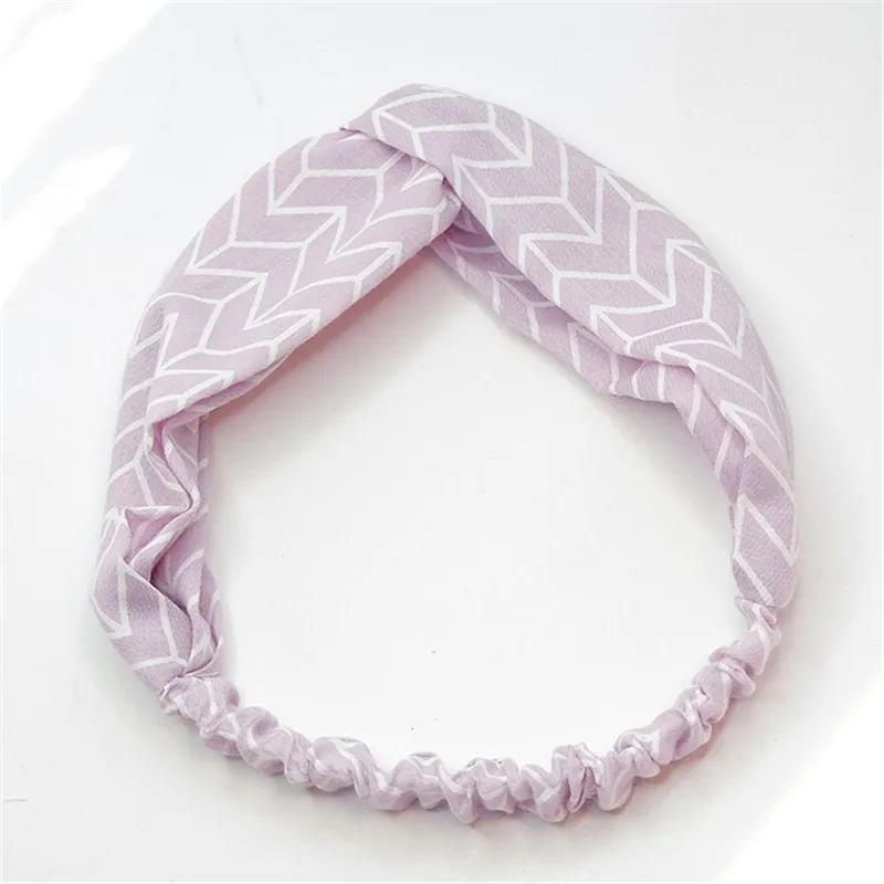 Женская повязка на голову в клетку с бантом| |