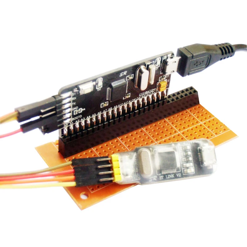 Минимальная системная плата оформления STM32F103C8T6 1 шт./лот|Детали и аксессуары для