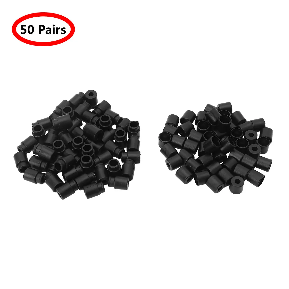 50 шт. застежки пряжки из Паракорда для силиконового ремешка зубы|Пряжки и крючки|