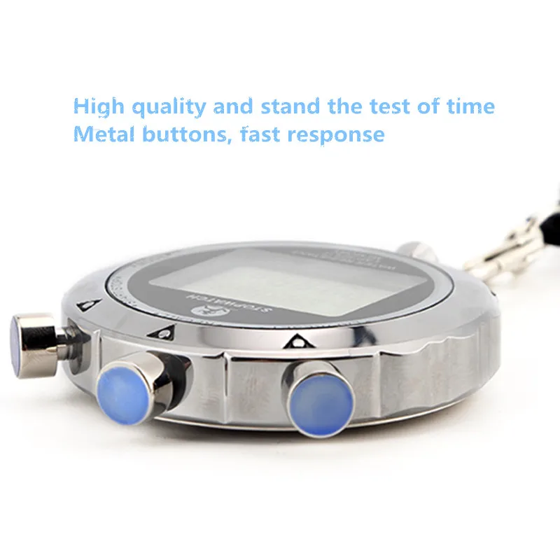 Цифровой профессиональный тренировочный секундомер ручной рефери Военная