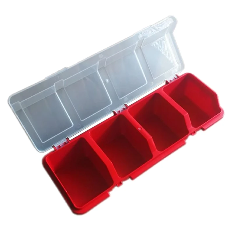 

Plastic Tools Storage Box with Cover Parts Screw Toolbox Case Components Sorting Drop Shipping