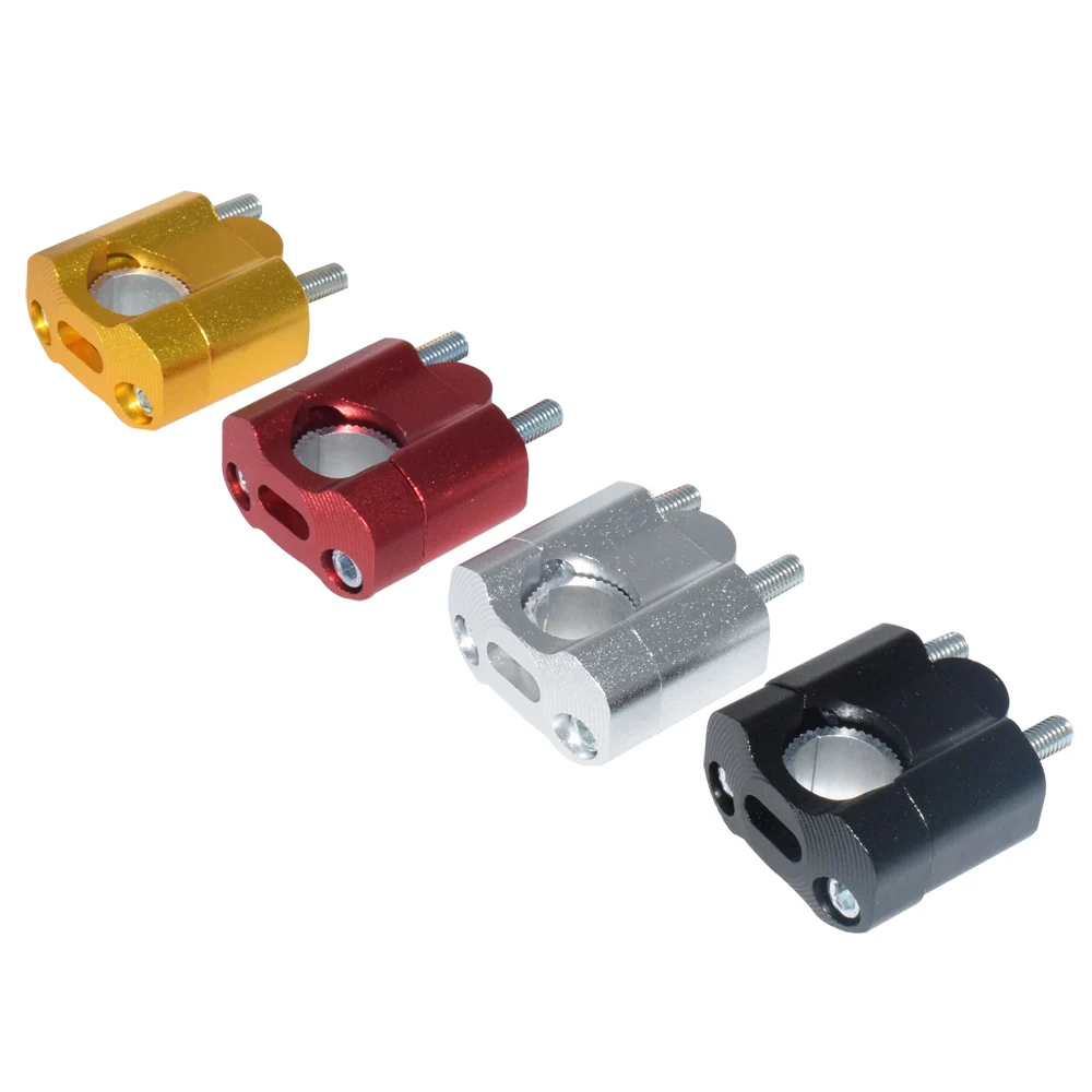 Универсальные алюминиевые зажимы для руля мотоцикла CNC 22мм 28мм с регулировкой высоты для крепления Pit Dirt Motorbike на стенд.