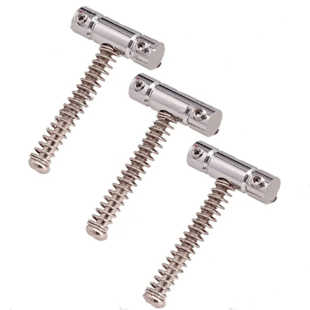 3 шт. хромированные винтажные направляющие для электрогитары диаметр 6 5 мм|string