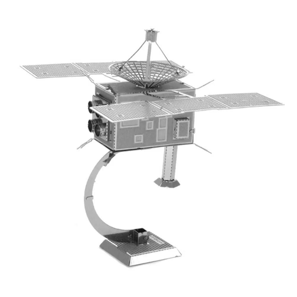 

2021 New 3D Metal Puzzle Assembled Toy Cessna 172/Spirit of St Louis/RQ 170/SR-71 Blackbird /1000 Stars Sputnik bionicle Toys