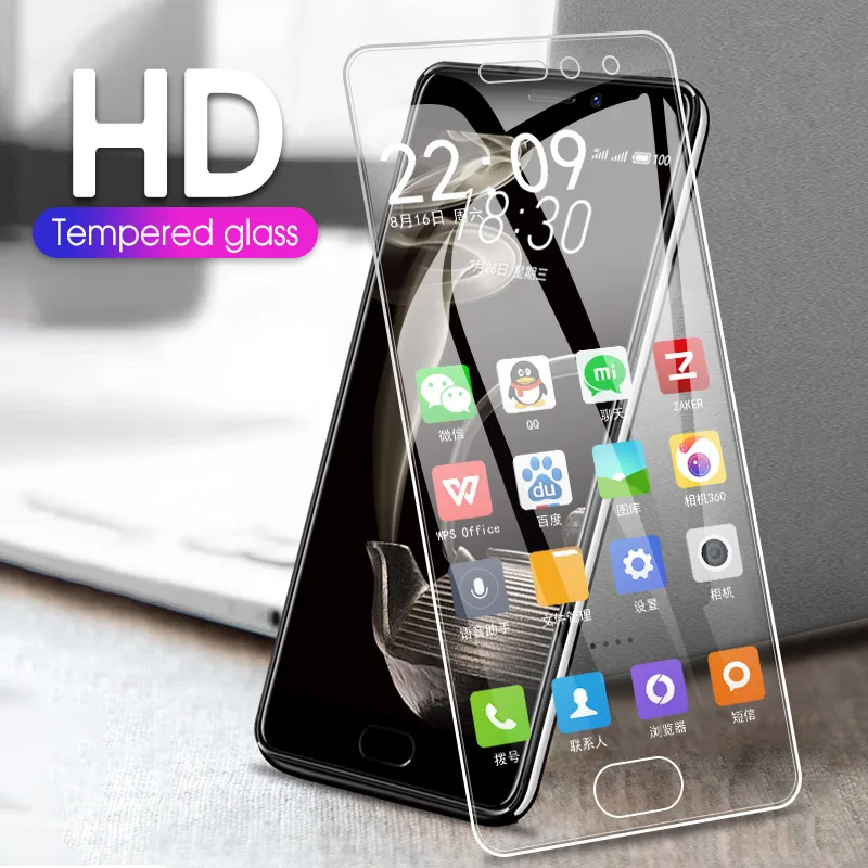Защитное закаленное стекло для Meizu 16th M6 M3 Note M5S полноэкранная защита 16X M5C M5 Pro7 Plus |