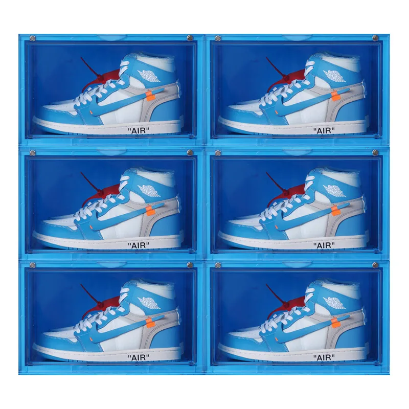 Баскетбольная коробка для обуви AJ многоцветный органайзер хранения из смолы