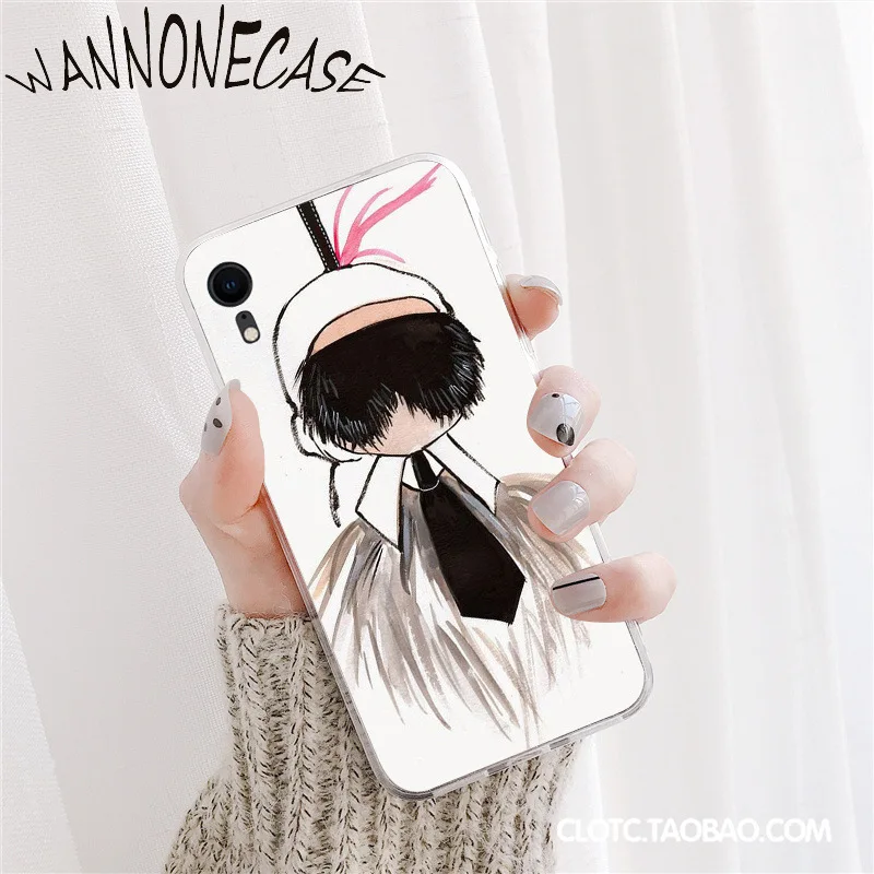 WANNONECASE Karl Lagerfeld Новинка чехол для телефона Fundas iPhone 8 7 6 6S Plus X XS MAX 5 5S SE XR 11 11pro promax