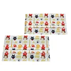 Маски Одноразовые Дышащие, трехслойные, с принтом аниме, 255075100 шт.