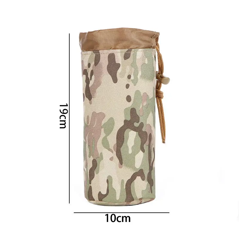 Тактическая бутылка для воды сумка в Военном Стиле Molle путешествий на открытом