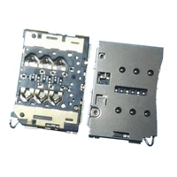 1pcs sim card reader slot tray holder connector socket for huawei p8 gra cl10 gra ul00 honor 7i shot x ath cl00 ath al00 plug