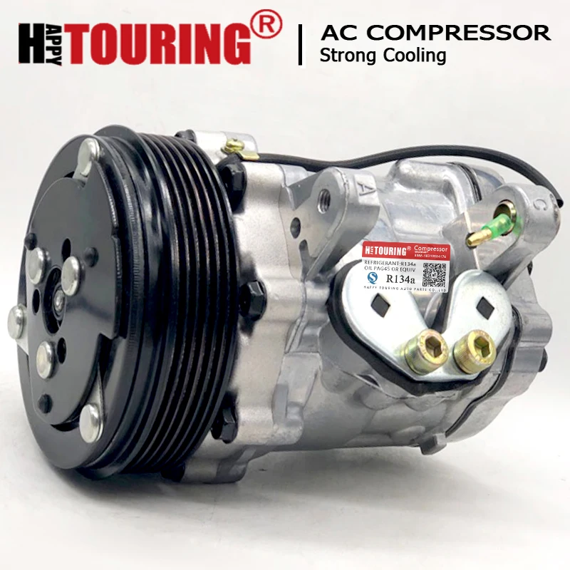 SD7B10 compressor 7b10 A/C Compressor w/Clutch for Sanden 7176 7186 6GR Swing Mount NEW | Автомобили и мотоциклы