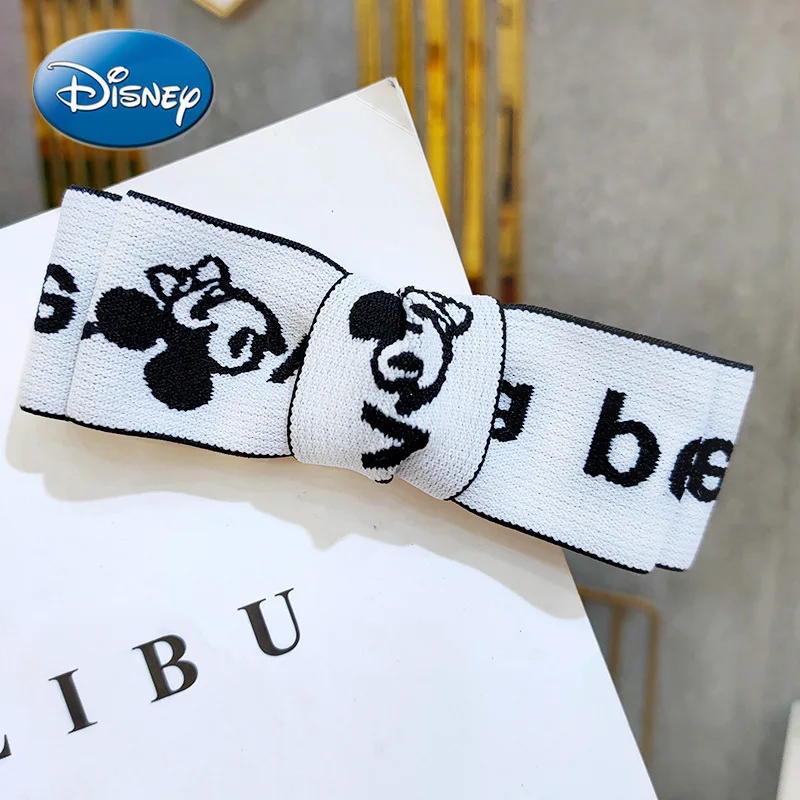 

Disney Mickey Mouse Girl Simple Letter Hairpin Back Head Top Clip Hairpin Side Clip Lolita Hair Accessories