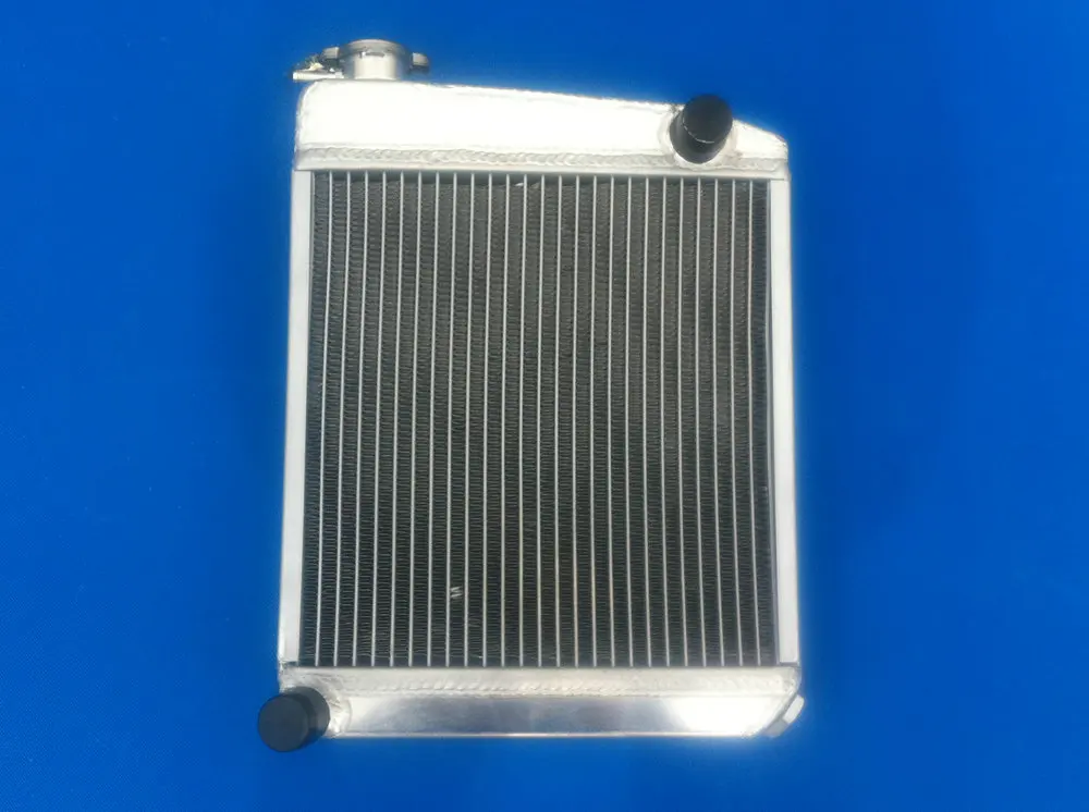 Горячая Распродажа алюминиевый гоночный радиатор + вентилятор для Остина ROVER MINI