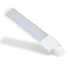 20 шт. G23 4 Вт 6 Вт 8 Вт Светодиодная лампа трубчатая лампа 2pin база Светодиодная PL трубка замена пожалуйста 110 В 220 светодиодный ная горизонтальная вставная трубка