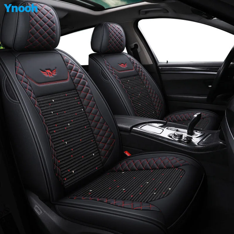 Автомобильные чехлы Ynooh для toyota prado 120 camry 40 land cruiser 100 fortuner rav4 2018 corolla 2005 aygo alphard