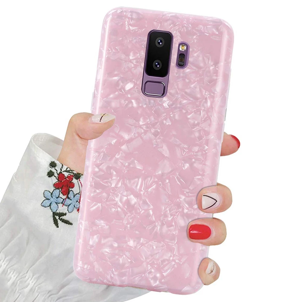 L-FADNUT Luxury Bling Silicone Phone Case For Samsung Galaxy S10 S10E S9 S8 Plus S7 Edge Cases Cute Soft TPU Ultra Thin Cover | Мобильные