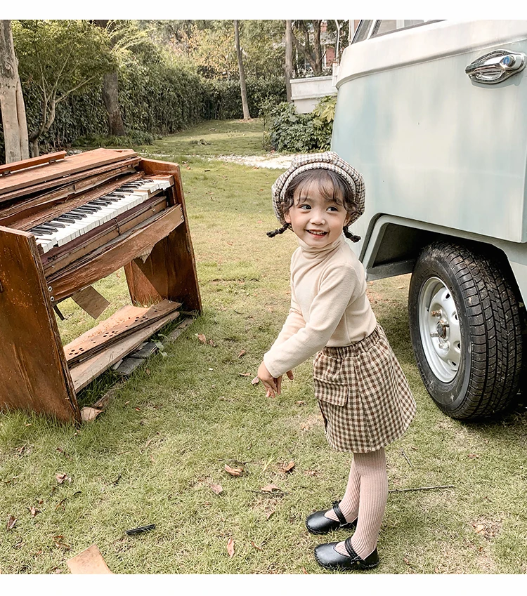 Новая модная весенне-Осенняя детская одежда полосатая рубашка с длинными