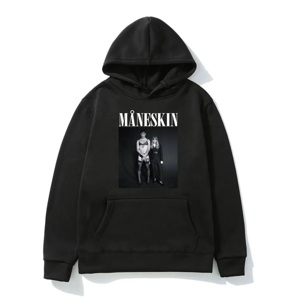

2021 Fall Hot Hoodie Men Women Maneskin Printed Sweatshirt Street Hip-hop Trend All-match Hooded Sweater Couple Comfort Hoodies