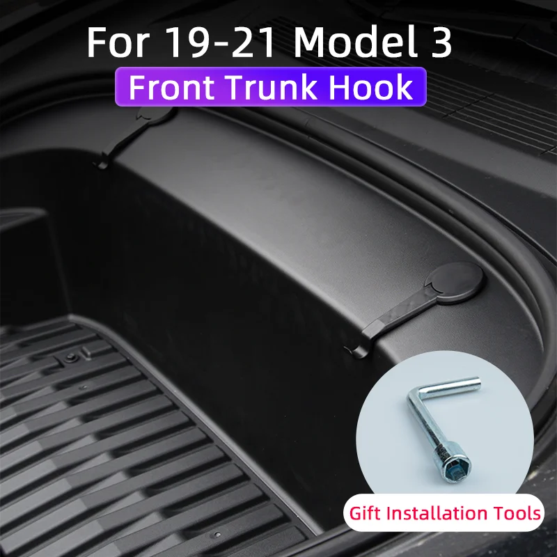 2 шт. передняя фотовспышка для Tesla New 19-21 Model3 передние запасные коробки крючок