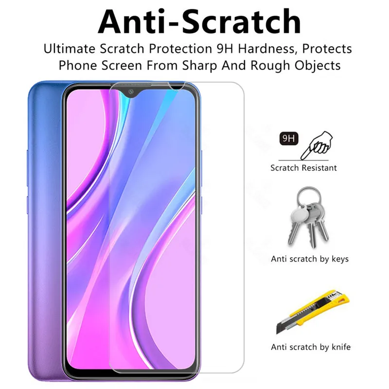 Закаленное стекло для Xiaomi Redmi 10 9 9A 9C redmi note Pro объектива камеры Note 9s 10Pro защита