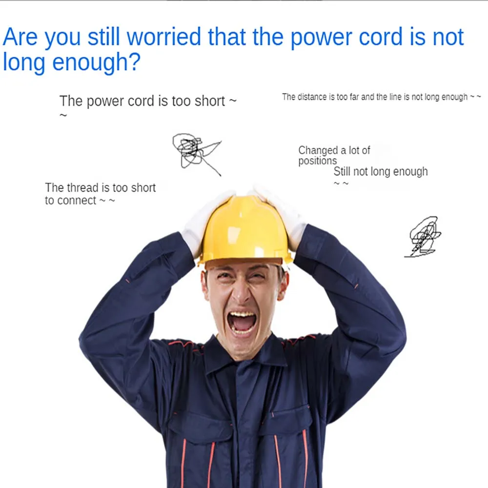 

White 12V DC extension cord 1M to 20M cable connector 5.5mmx2.1mm plug for CCTV camera power cord 12V adapter LED light strip