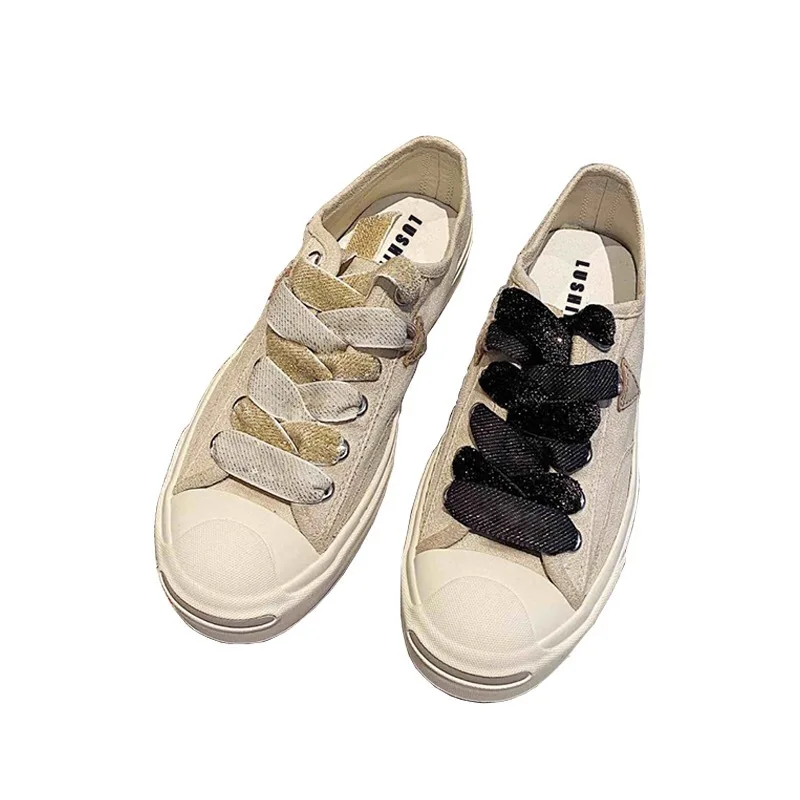 

Autumn 2020 new small white shoes women's flat bottom casual board shoes mandarin duck lace sports shoes