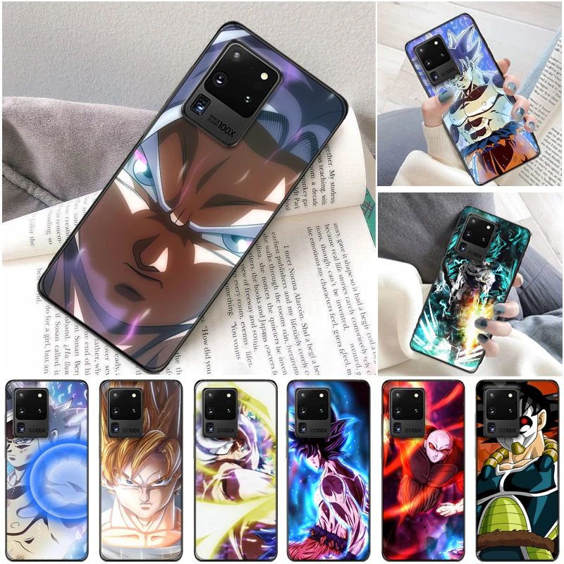 

Figure Dragon Anime Super Warrior Color Painting Phone Case For Samsung Galaxy S20 Plus FE Lite Funda Coque Back Cover