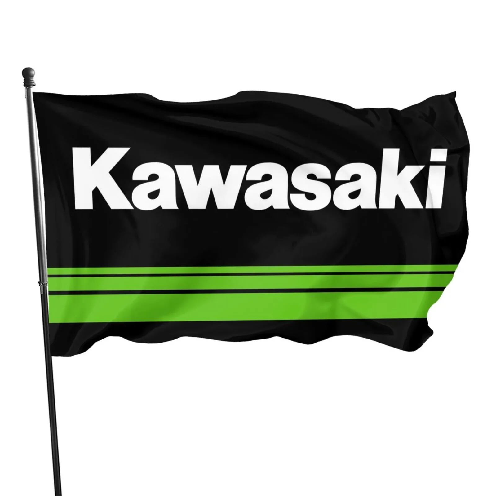 

Флаг Kawasaki 90x150 см 120x180 см