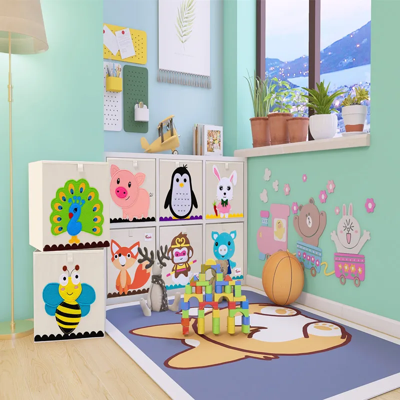 Складной органайзер из ткани Оксфорд для хранения игрушек | Дом и сад