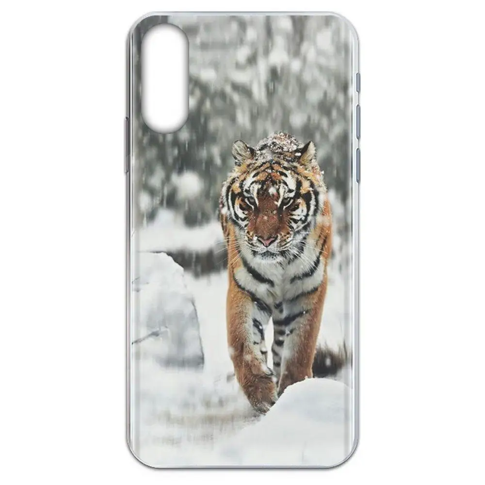 Лидер продаж белые тигровые венчики с изображением животных для Galaxy Grand A3 A5 A7 A8 A9