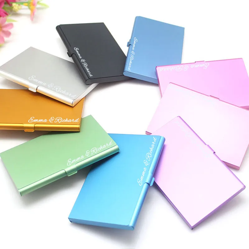 1 шт. школьные принадлежности держатель для карт с логотипом на заказ алюминиевый