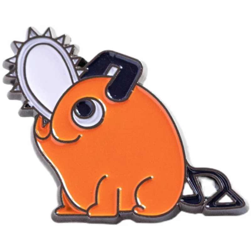 

Anime Chainsaw Man Makima Pochita Metal Badge Creative Souvenir Button Brooch Pins Collection Medal Costume Souvenir Cosplay