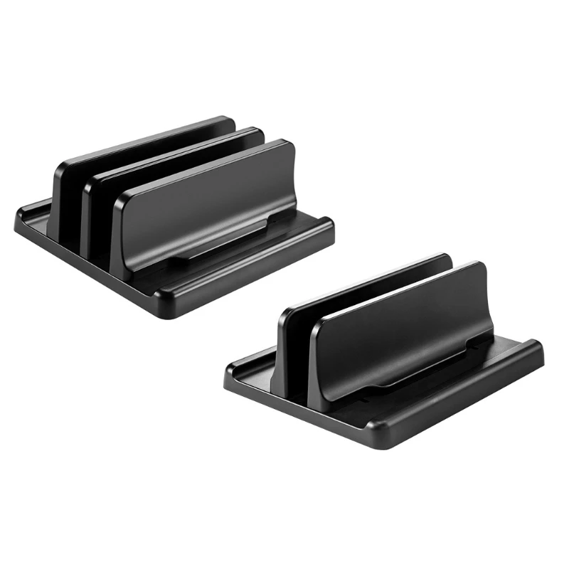 

2023 New Notebook Stand Vertical Stand Computer Bracket Laptop for Macbook Pro Desktop Storage Shelf Base Dual Vertical Laptop