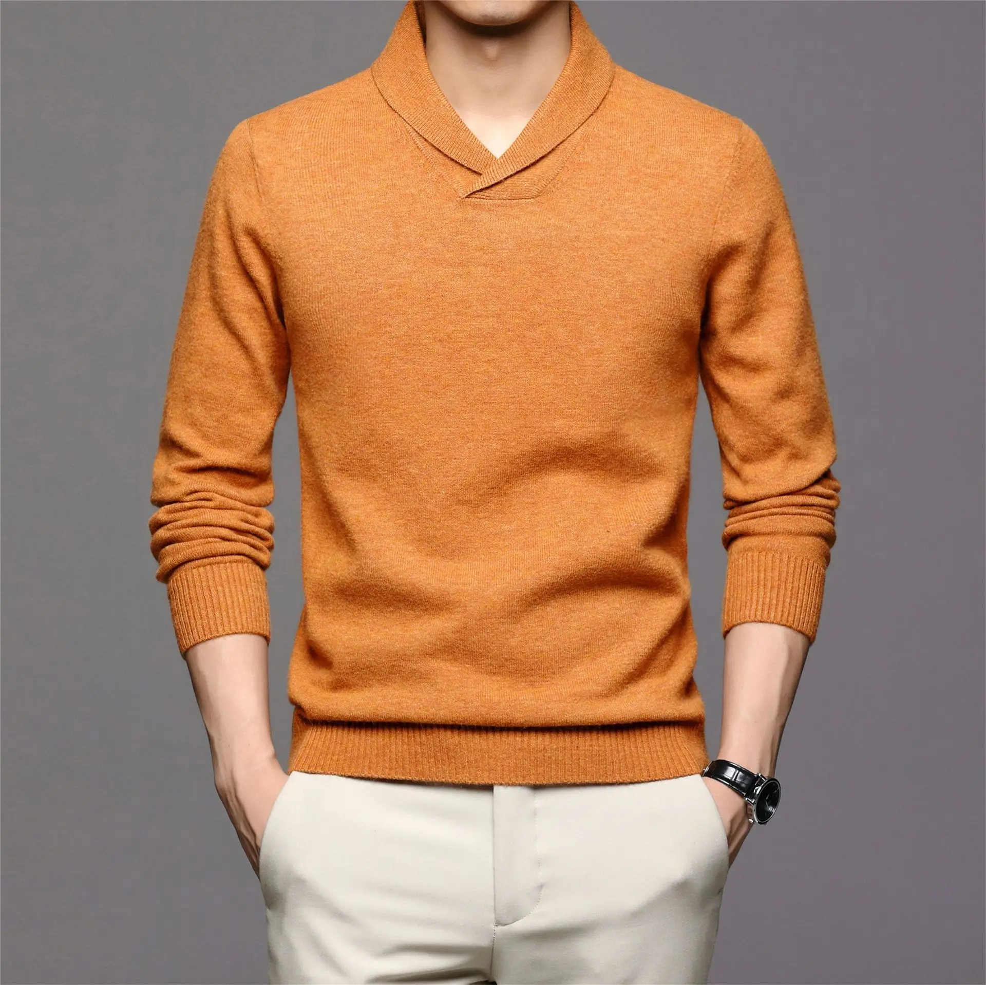 

2021 spring and autumn new high quality men's casual T-shirt