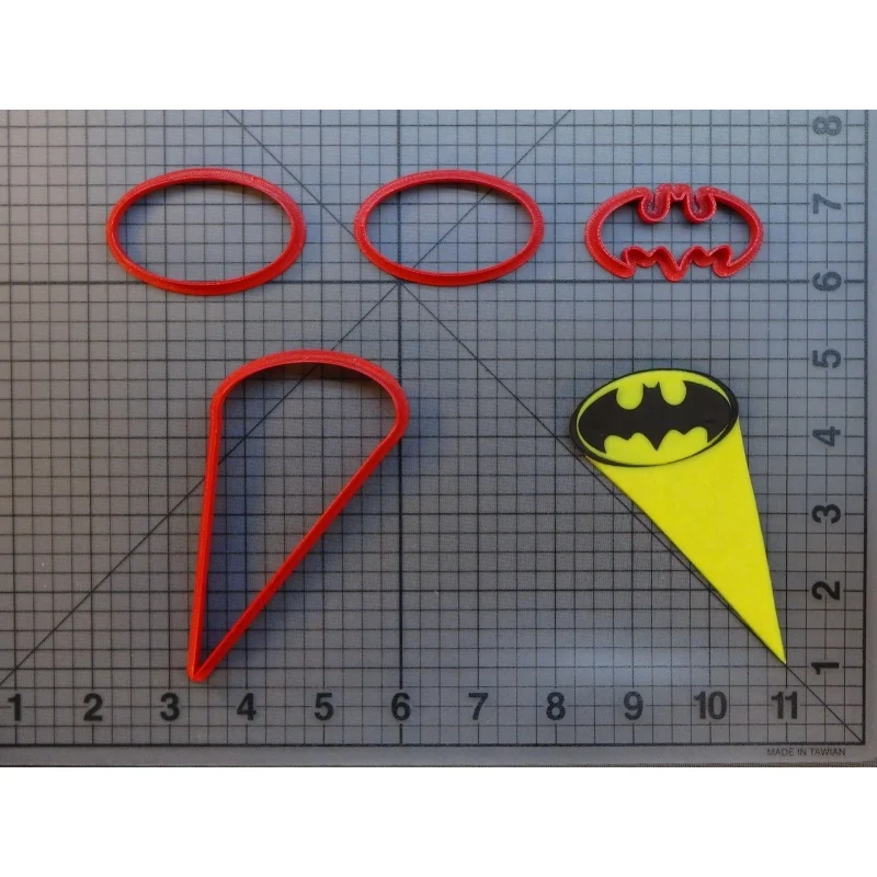 Супер герой Бэтмен dark knight логотип сердце крыло сигнал помадки резак для мальчика