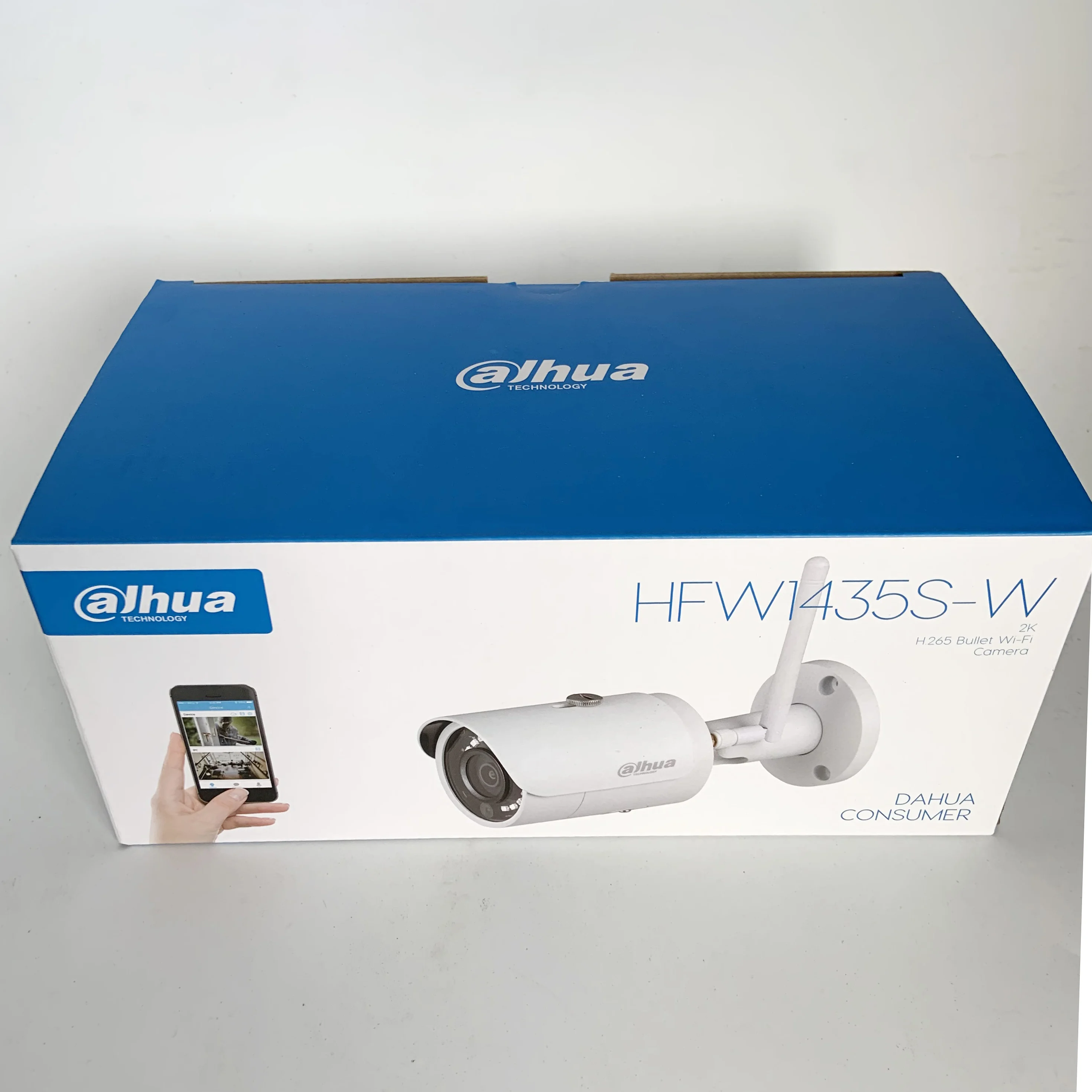 Dahua IP камера 4MP IPC-HFW1435S-W камера безопасности IR H.265 пуля Wi-Fi Сетевая камера